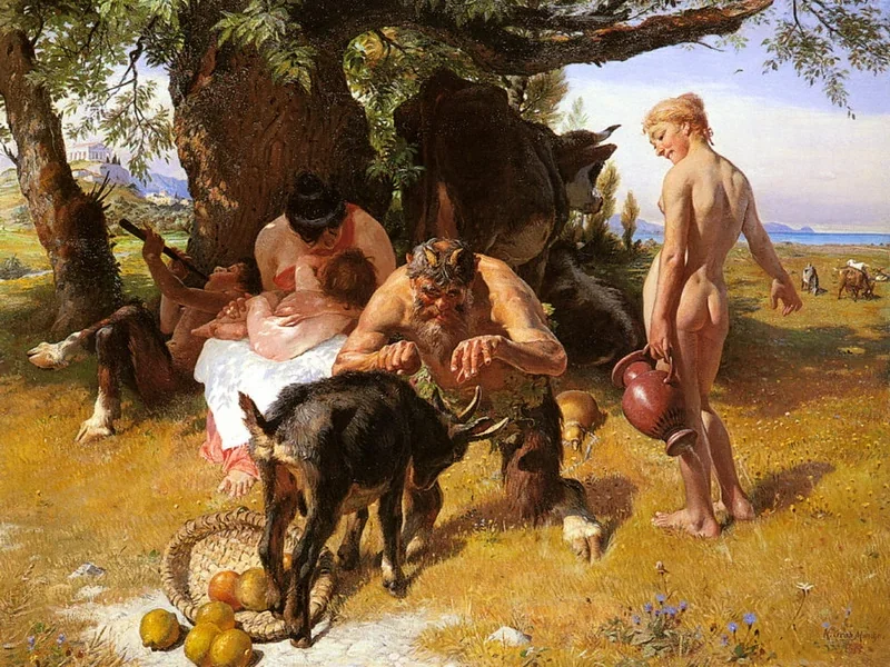 1828-Konrad Grob - Baccanale